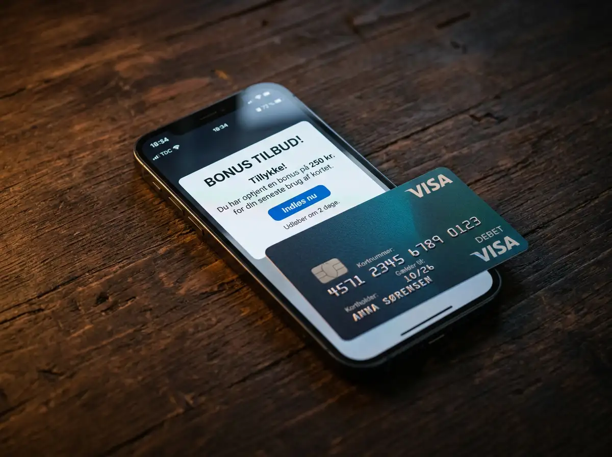 Bonusser og free bets ved Visa-indbetaling på danske betting sider